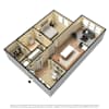 3D Furnished