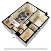 3D Furnished
