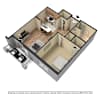 3D Furnished