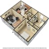 3D Furnished
