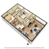 3D Furnished