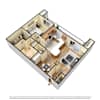 3D Furnished