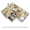 3D Furnished