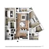 3D Furnished