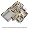 3D Furnished