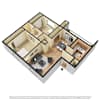 3D Furnished