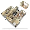 3D Furnished