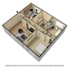 3D Furnished