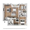 3D Furnished