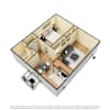 3D Furnished