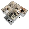 3D Furnished