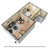 3D Furnished