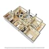 3D Furnished