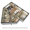 3D Furnished