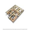 3D Furnished