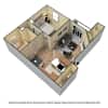 3D Furnished