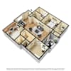 3D Furnished