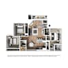 3D Furnished