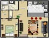 3D Furnished