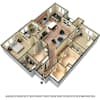 3D Furnished