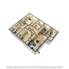 3D Furnished