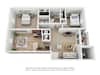 3D Furnished