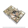 3D Furnished