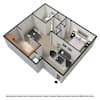 3D Furnished