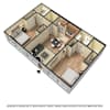 3D Furnished