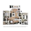 3D Furnished
