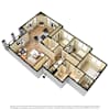 3D Furnished