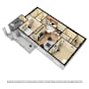 3D Furnished