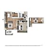 3D Furnished