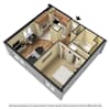 3D Furnished