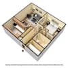 3D Furnished