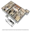 3D Furnished