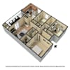 3D Furnished
