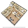 3D Furnished