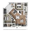 3D Furnished