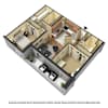3D Furnished