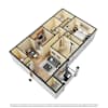 3D Furnished