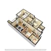 3D Furnished