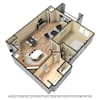 3D Furnished