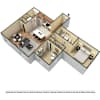 3D Furnished