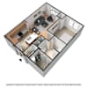 3D Furnished