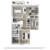 3D Furnished