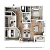 3D Furnished