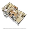 3D Furnished