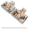 3D Furnished
