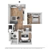 3D Furnished